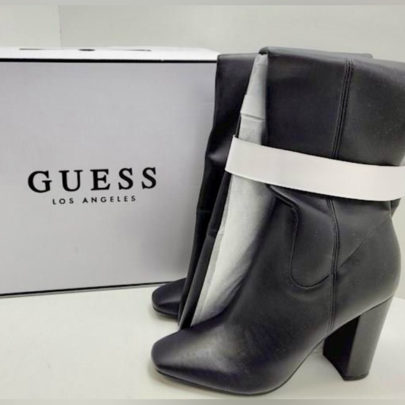 NWOT Guess women’s Mireya Black Boots size 7 - Picture 3 of 9